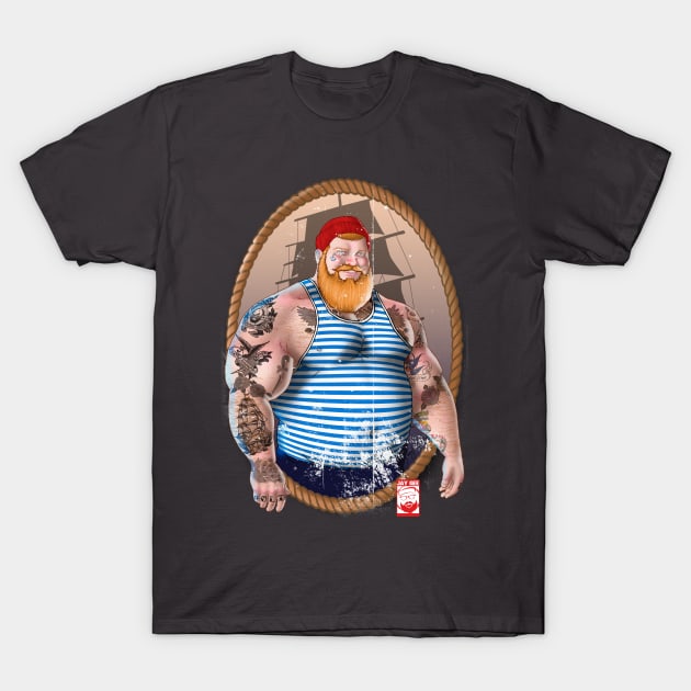 Vintage Sailor color edition T-Shirt by JayGeeArt